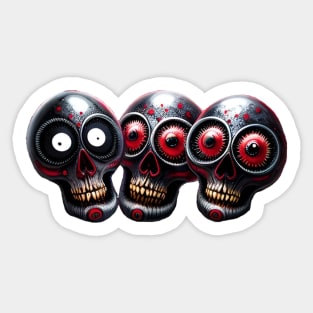 Spooky Scary Skulls - Loco Variant Sticker
